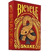 Bicycle Snake (Designer Spielkarten, Poker, Skat...) Spiel