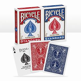 Bicycle® Standard 2-Pack Rot & Blau Spiel