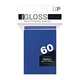 PRO-Gloss Blue Deck Protector Sleeves Small (60) Spiel