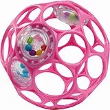 Oball Rattle 10 cm - Pink Spiel