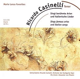 Ricardo Casinelli CD Berühmte Arien + Ital. Lieder