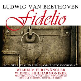Ludwig van Beethoven CD Fidelio. Dir.: W. Furtwängler