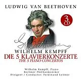 L.Van-Kempff,Wilhelm Beethoven CD Beethoven:5 Klavierkonzerte-5 Piano Concertos