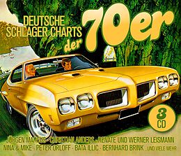 Various CD Deutsche Schlager Charts Der 70er