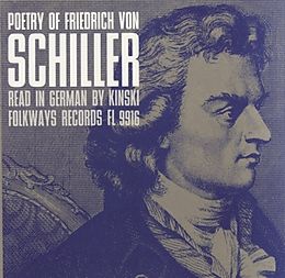 KLAUS KINSKI CD Poetry Of Friedrich Von Schill
