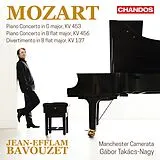 Bavouzet/Takacs-Nagy/Mancheste CD Piano Concertos K453+456/k137