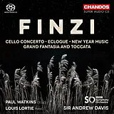 Watkins/Lortie/Davis/BBC SO Super Audio CD Cello Concerto/eclogue/new Yea