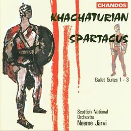 Järvi/Sno CD Spartacus Suites No. 1 - 3