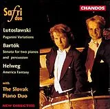 The/Safri Duo Slovak Piano Duo CD Bartock / Helweg / Lutoslawski