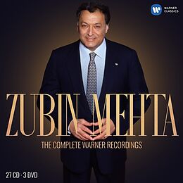 Zubin/IPO/LPO/BP/NYPO Mehta CD + DVD The Complete Warner Recordings