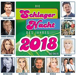 Various CD Die Schlagernacht Des Jahres 2018 - Die Erste