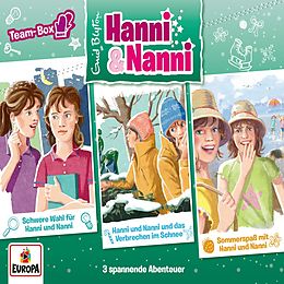 Hanni und Nanni CD 017/3er Box - Teambox ( Folgen 56,57,58)