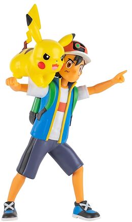 Pokémon: Battle Feature Figure - Ash+Pikachu [10 cm] Spiel