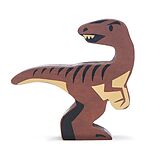 Tender Leaf 7504762 - Velociraptor, Dinosaurier, Holz, Höhe: 8 cm Spiel