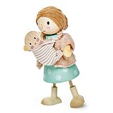 Tender Leaf 7508144 - Puppe Mrs. Goodwood mit Baby, Puppenhaus-Zubehör, 2-teilig Spiel