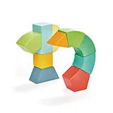Tender Leaf 7508614 - Primary Magblocs, magnetsiche Bauklötze, Holz, 11-teilig Spiel