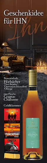 Krimis / Thriller Geschenkidee für Ihn von Drei Brüder / Operation Jerusalem / Omega