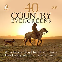 Willie-Cline,Patsy-Roge Nelson CD 40 Country Evergreens