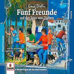 Fünf Freunde CD 036/3er-box-auf Der Spur Von Dieben (folgen 121,1