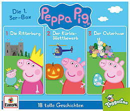 Peppa Pig Hörspiele CD 01/3er Box (folgen 1, 2, 3)