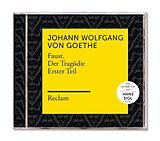 Reclam Hörbücher x Hans Sigl x MP3-CD Goethe: Faust. Der Tragödie Erster Teil (reclam Hö