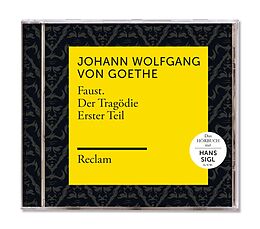 Reclam Hörbücher x Hans Sigl x MP3-CD Goethe: Faust. Der Tragödie Erster Teil (reclam Hö