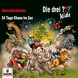 Die drei ??? Kids CD Adventskalender - 24 Tage Chaos Im Zoo