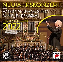 Daniel Barenboim, Wiener Philharmoniker CD Neujahrskonzert 2022 (german/english Booklet)