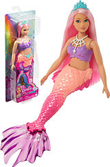 Barbie Dreamtopia Meerjungfrau Puppe (rosa Haare) Spiel