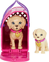 BRB Barbie, brünett, mit Hundewelpen Spiel