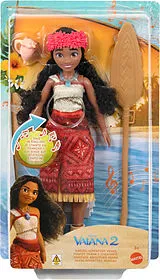 Disney Vaiana 2 Singende Abenteuer Vaiana Puppe (D, E, I, F) Spiel
