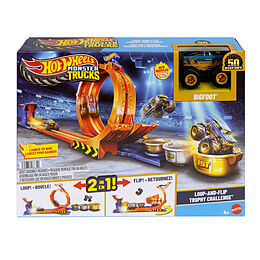 Hot Wheels Monster Trucks 2-in-1 Loop &amp; Flip Challenge Spiel