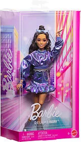 Barbie Deluxe Style im blauen Metallic Outfit Spiel