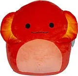 Squishmallows. Maxie Eidechse 30cm, Rot Spiel