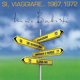 Battisti, Lucio CD Si Viaggiare... 1967-1972 - Cd Polycarbonate Green