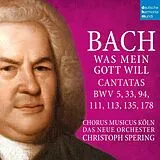 Ch Chorus Musicus Köln/Spering CD Cantatas Bwv 5,33,94,111,113,135,178