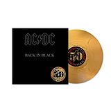 AC/DC Vinyl Back In Black/gold vinyl