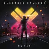 Electric Callboy LP (analog) Rehab (re-issue 2023) Neon Pink-black Splattered