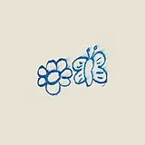 Béesau Vinyl Une Fleur Et Des Papillons