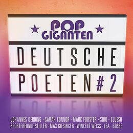 Various Artists CD Pop Giganten - Deutsche Poeten 2