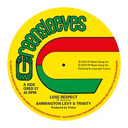 Barrington/Trinity Levy Vinyl Lose Respect (Extended Version)