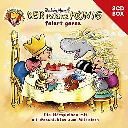 Der kleine König CD 3-cd Hörspielbox Vol. 2 - Feiert Gerne