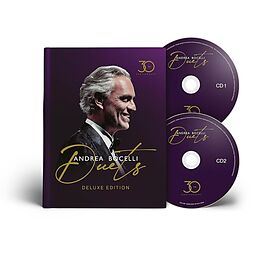 Andrea Bocelli CD The Duets - 30th Anniversary (dlx Hardcover Book)