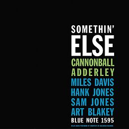 Adderley,Cannonball Vinyl Somethin' Else