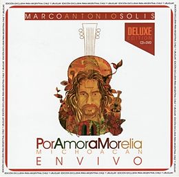 Marco Antonio Solis CD + DVD Video Por Amor A Morelia Michoacan (Cd+Dvd)