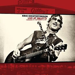 Kris Kristofferson CD Live At Gilley'S-Pasadena,Tx: September 15,198