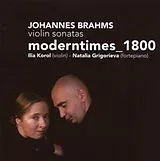 Modern Times CD Brahms: Violin Sonatas 1-3