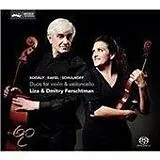 Liza Ferschtman & Dmitry CD + SACD Duos For Violin & Violoncello