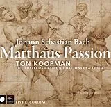 Ton & Amsterdam Baroqu Koopman CD Johann Sebastian Bach: Matthaus Passion