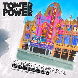 Tower Of Power CD 50 Years Of Funk And Soul / Live At The Fox Theate